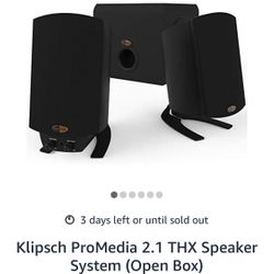 Klipsch ProMedia 2.1 THX Speaker System (Open Box)