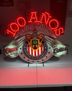 Chivas beer sign