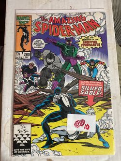 Amazing Spider-Man #280 Vol. 1 1986 1st App Sinister Syndicate, Silver Sable