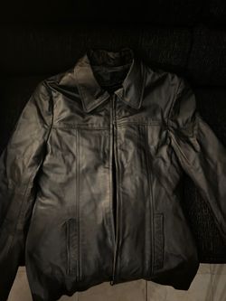Ladies leather jacket