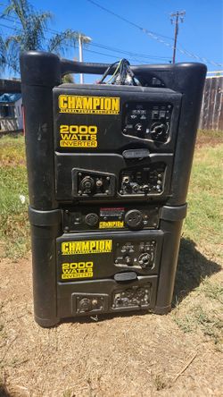 Champion 2000-Watt Portable Inverter Generators