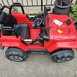 jeep kids 12v car with remote need new battery battery doesn't hold too long