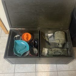 Vintage Navy Issued Trunk