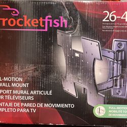 RocketFish Full Motion Wall Mount 26”-40” 