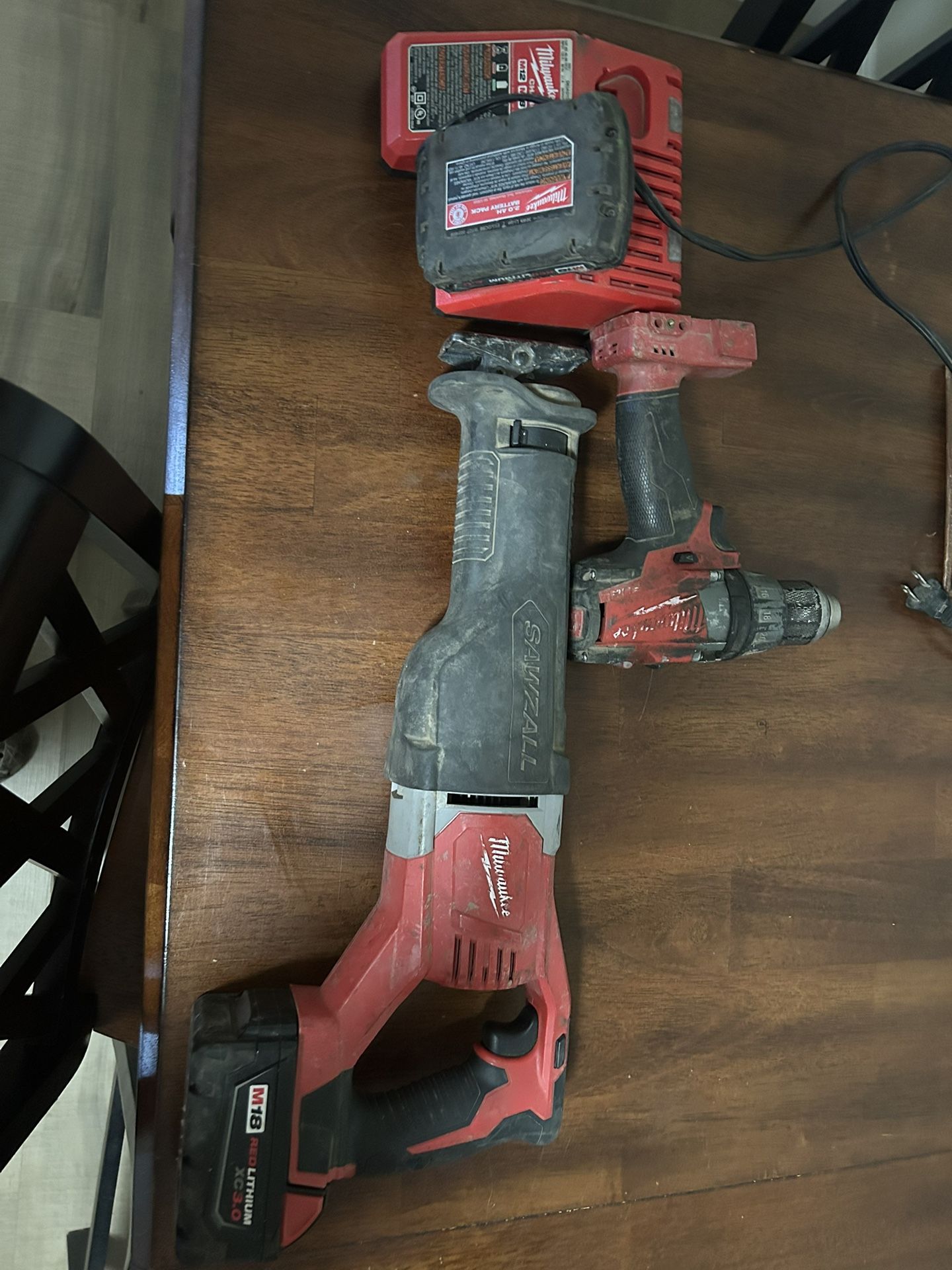 Milwaukee Saw Saw And Drill 