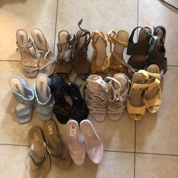 Women Shoes Size 5.5 5$ Each