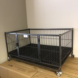 🔵 Brand New  dog kennel cage as in Picture.  Please see dimensions in last picture🐕