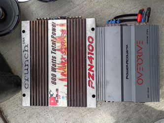 Car amplifier audio system each $30