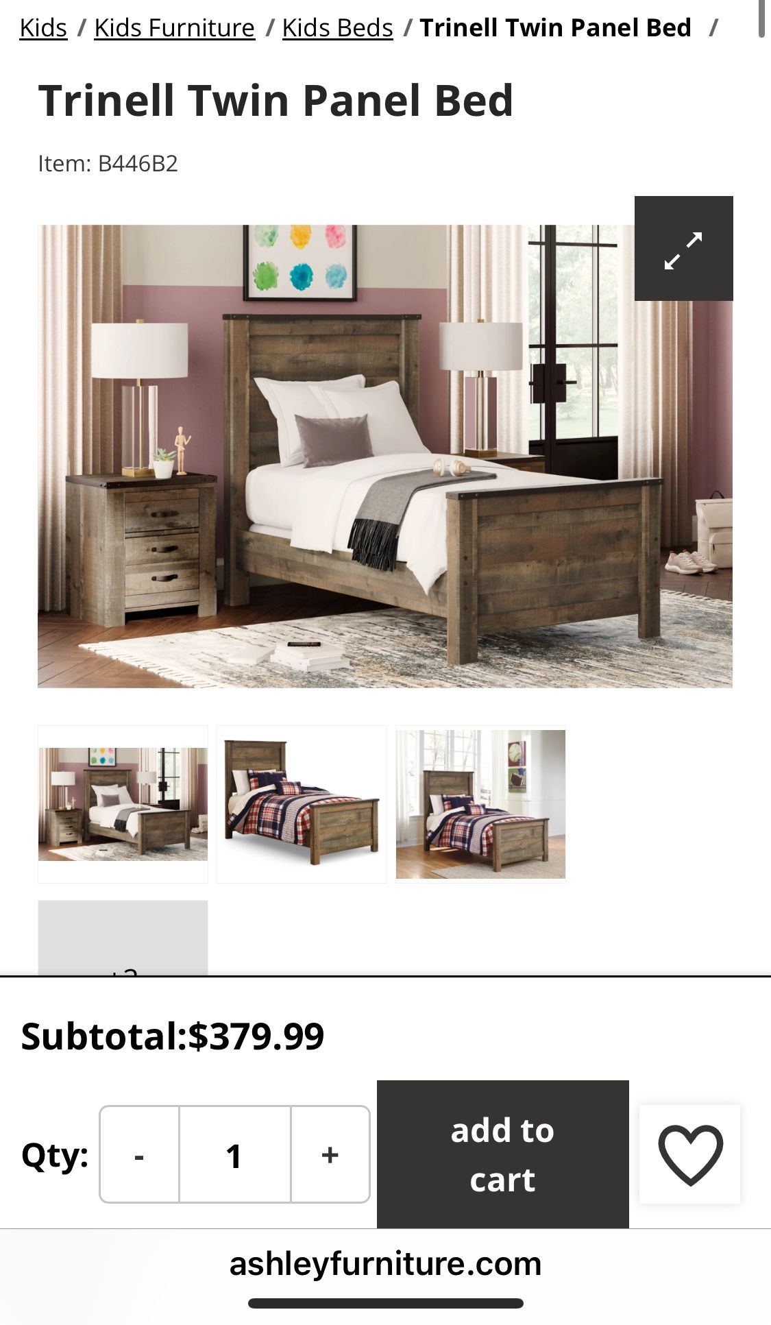 Twin Bed