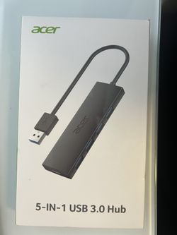 NIB Acer 5-in-1 USB 3.0 Hub