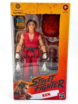 New & Sealed Street Fighter Ken Figure 6-Inch Collectible, 2026 Legendary Capcom