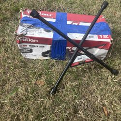 2-ton Trolley Jack + 20 Inch Lug Wrench 
