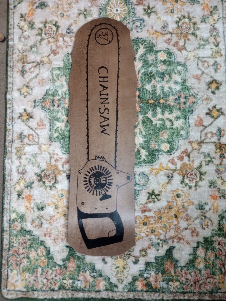 Sk8supply Chainsaw Skateboard Deck/Watson Laminates 