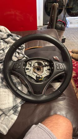 BMW sport steering wheel