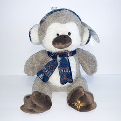 Holiday Plush Penguin with rattle