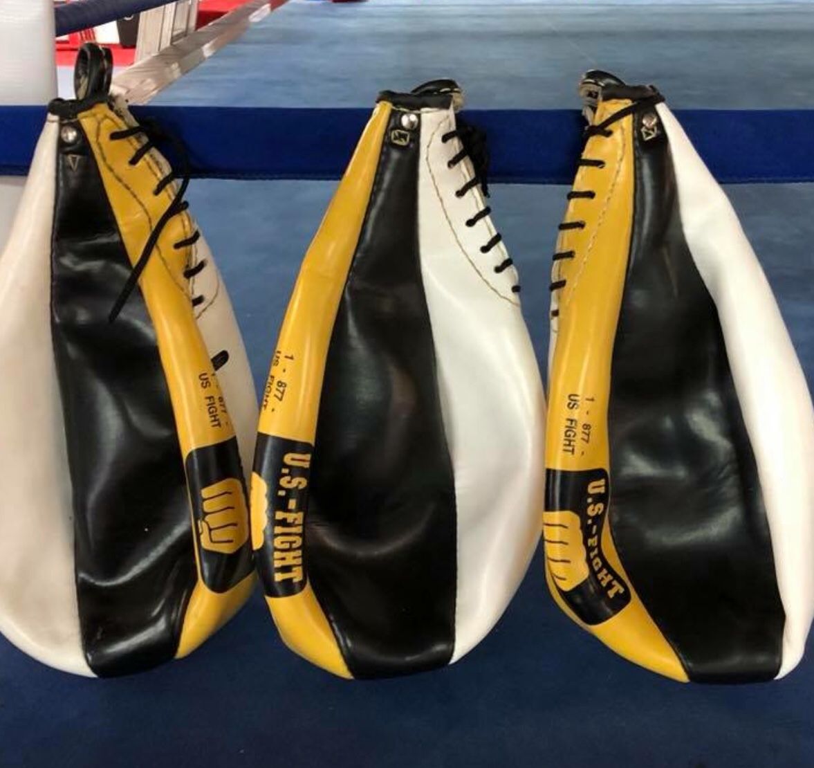 3 100% leather speed bag