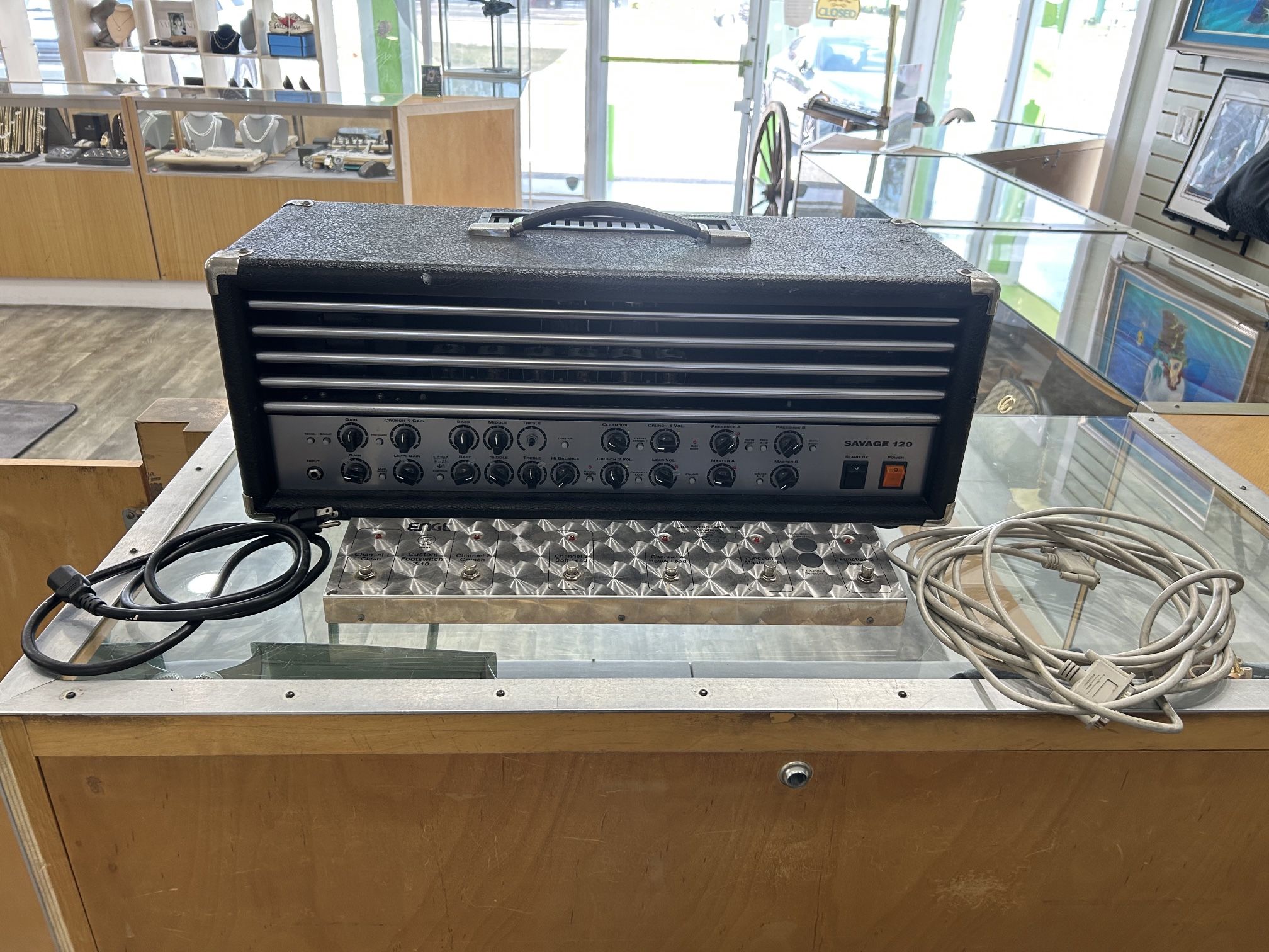 Engl Savage 120 Tube Amp And Foot Switch
