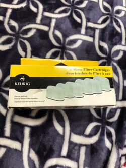 Keurig 6 water filter cartridges