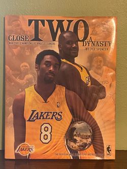 Two close a dynasty nba champs LA lakers 2001