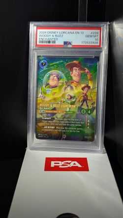 Woody & Buzz Lightyear - Best Buddies Enchanted PSA 10