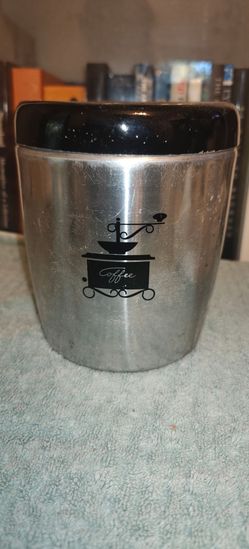 West Bend vintage metal coffee canister