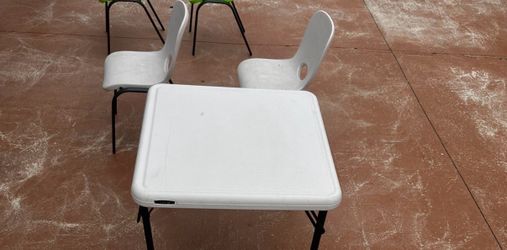Lifetime table and chairs