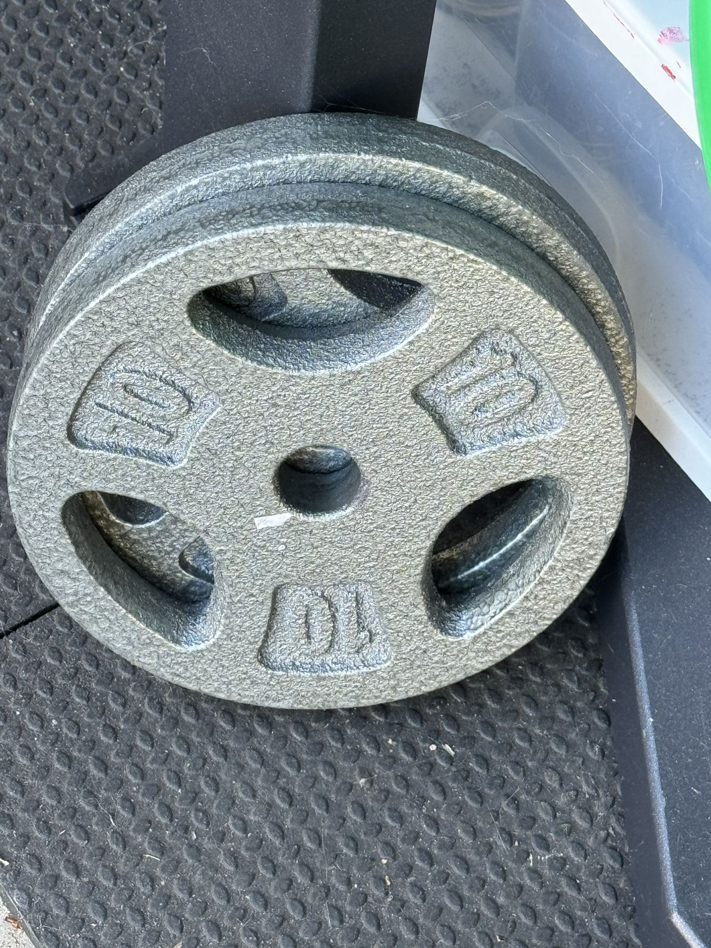 Pair Of 10 Lb Weights $15