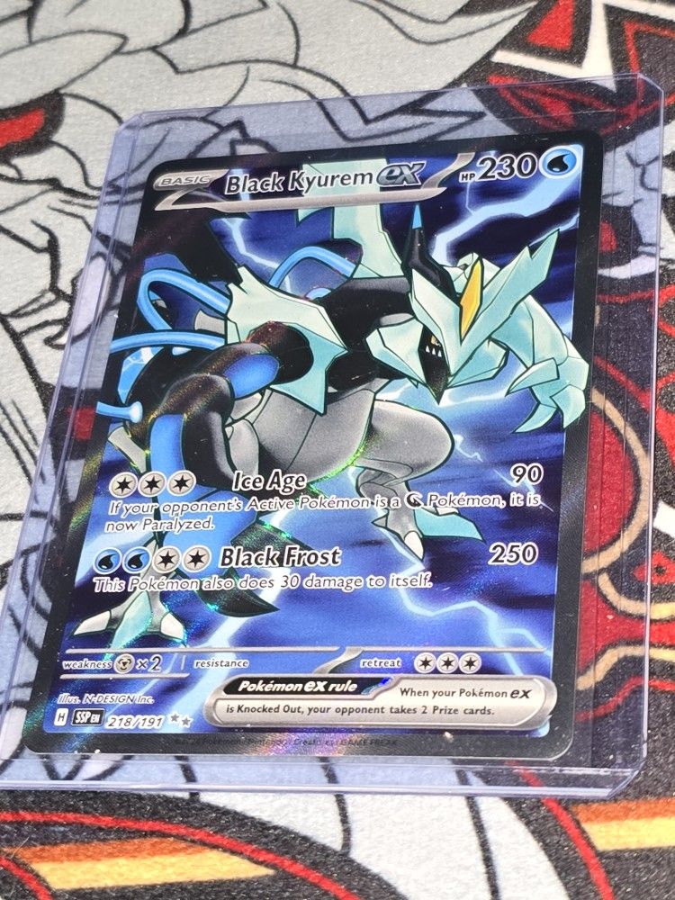 Black Kyurem ex - 218/191 - SV08: Surging Sparks (SSP)