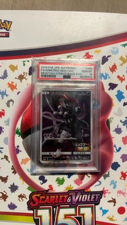 2019 Japanese armored mewtwo promo PSA 10