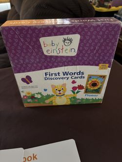 Baby Einstein First Words Discovery Card Set