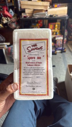 Simpsons Homer figure never opened