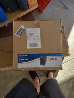 Old Work 1 Gang Jbox $30