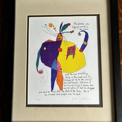 1993 Signed Brian Andreas ‘Plumber’ Print