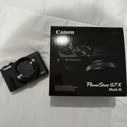 Canon G7x Mark iii Brand New 