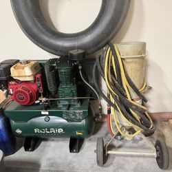 Blast Pot /w compressor 