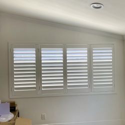 Real Wood Shutters - For Windows, Sliding/French Doors, & Closets. Persianas de Madera Phone#: 951-573-2560
