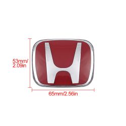 BRAND NEW 1PCS HONDA RED REAR TRUNK H LOGO JDM EMBLEM FOR ACCORD 2023-2025