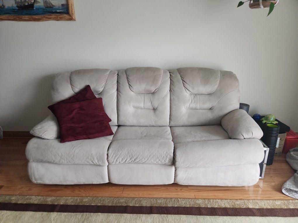 Sleeper Sofa And Reclining Loveset