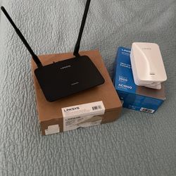 Linksys Internet Router And Range Extender