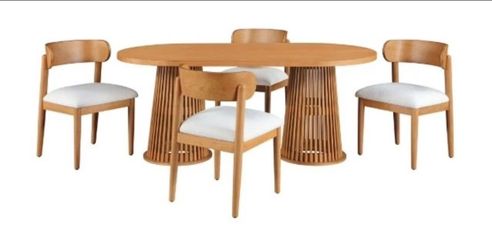 Beautiful by Drew Oval Dining Table, Rich Black
