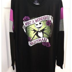 Disney ☠️ The Nightmare Before Christmas ☠️ Sleep Shirt - S (4-6) *NWOT*