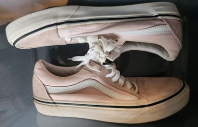 Vans Old Skool Pink Suede Low-Top Sneakers
