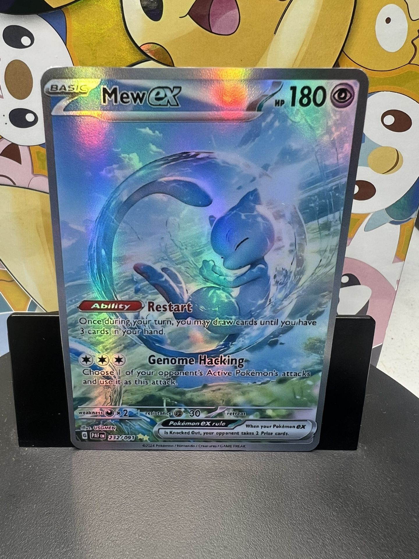 Pokémon – Bubble Mew ex Custom Fan Promo Art)