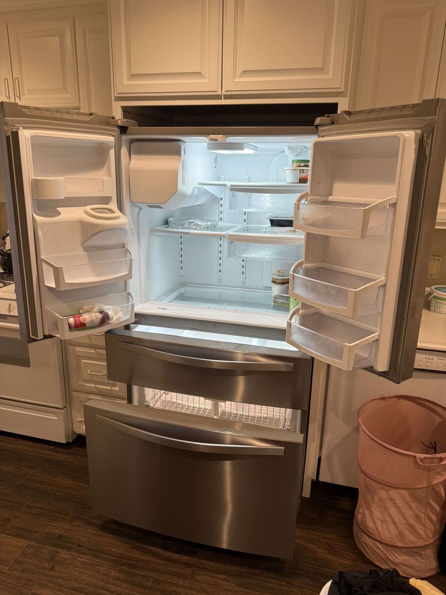 36 Inch 4-Door French Door Refrigerator