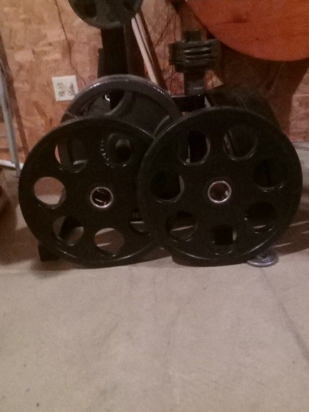 Hudson 45lb Olympic Weights