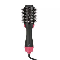 3in1 Hot Air Hair Negative Ion Straighten Curl Styling Dryer Comb Blower Brush