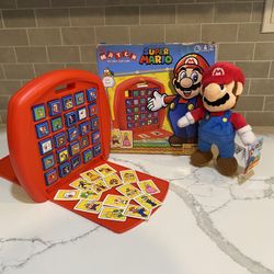 Super Mario Plush Toys 24cm- Choose your favourite character - NEW  MATCH SUPER MARIO THE CRAZY CUBE GAME OFFICIAL NINTENDO BOARD GAME "complete"