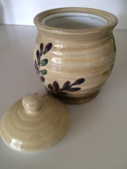 Ceramic Honey Pot