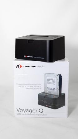 NewerTech Voyager Q SATA Hard Drive Dock — Great Condition, With Box