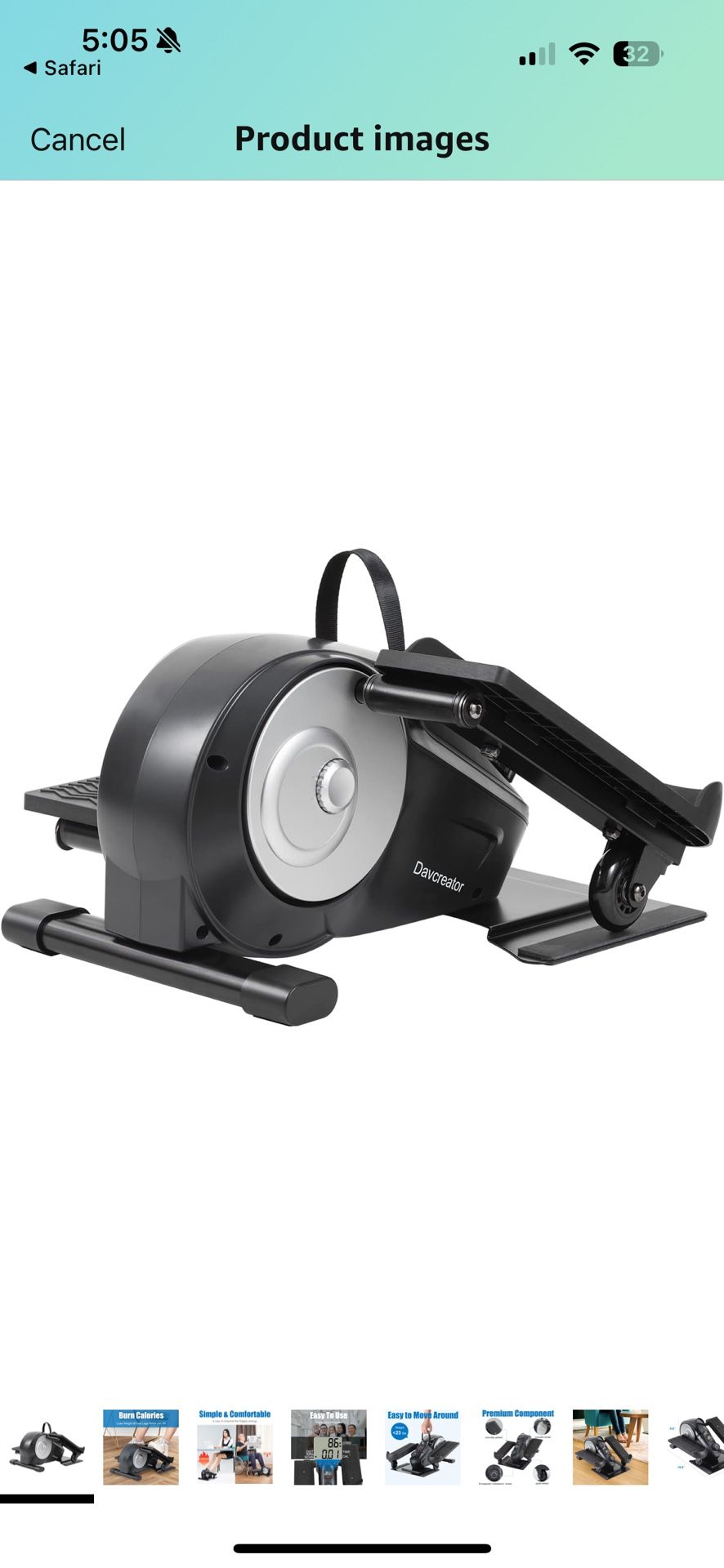 Foot Peddler Exerciser 